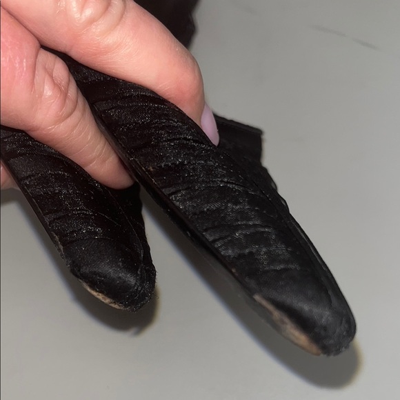 La Perla women’s size 38 Elegant Black sling back Heels / preowned/ vintage look - Picture 11 of 12
